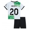 Liverpool Diogo Jota #20 Bortedraktsett Barn 2023-24 Kortermet (+ korte bukser)